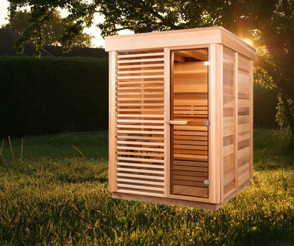Outdoor Cube Sauna
