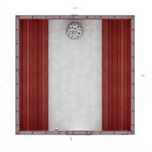 11x11 S Custom Indoor Sauna Kit