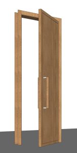 Western Red Cedar Solid Door 700x2040 mm
