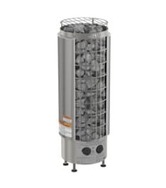 Harvia Cilindro 9 kW with Built-in Controls + Traditional Sauna Stones (5-10 cm, 5 boxes)