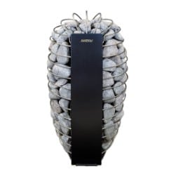 Harvia Spirit 6 kW + Xenio CX30 Wi-Fi Control + Round Olivine Diabase Stones (5–10 cm, 4 boxes)