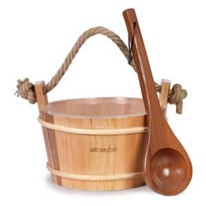 Wooden Pail 4 L with Plastic Insert 341-D