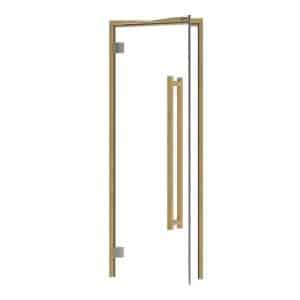 Alder Frame Door Benelux Square, Bronze Glass, 690x2090 mm (27 1/8" x 82 1/4")