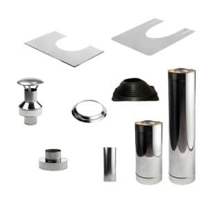 HUUM Chimney Kit (For Barrel Sauna)