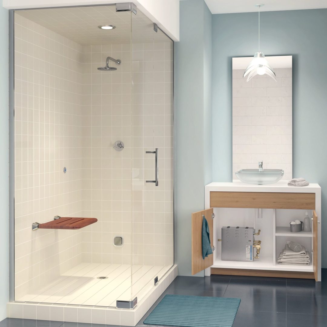 Yes, You Can Have a Steam Shower in a Small Bathroom